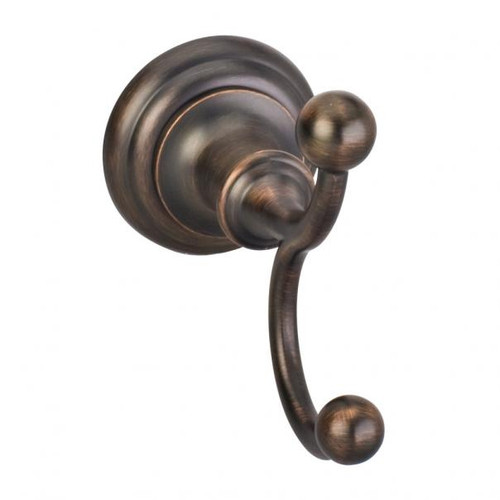 BHE5-02DBAC-R - Fairview Double Robe Hook 3-3/4" Brushed Oil Rubbed Bronze - Elements