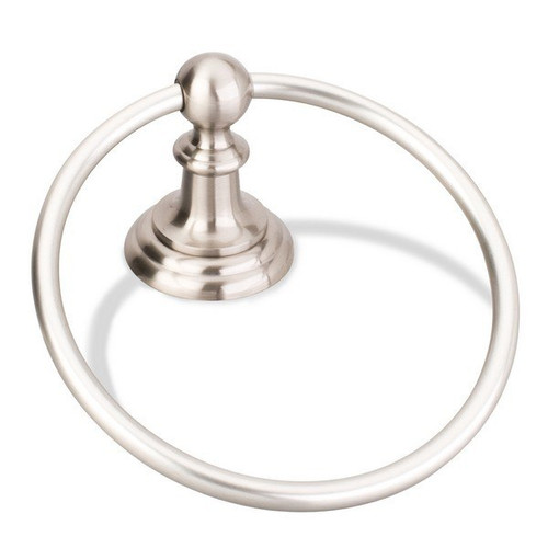 BHE5-06SN - 6-1/2" Fairview Towel Ring Satin Nickel - Elements