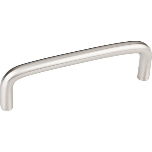 S271-3.5SN - 3-1/2" Center-to-Center Steel Wire Cabinet Pull Satin Nickel - Elements