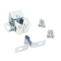 RC01-ZN-R - Double Roller Catch with Strike and Screws Zinc Finish - Hardware Resources