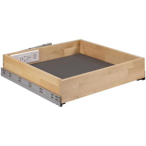 PD21-SC - 21 Inch Kitchen Charging Drawer with AC Outlets and USB-C Ports - Hardware Resources