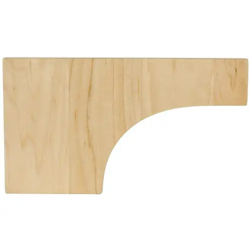 PFCOV-WO - Pull-Out Shelf Fence Cover White Oak - Hardware Resources