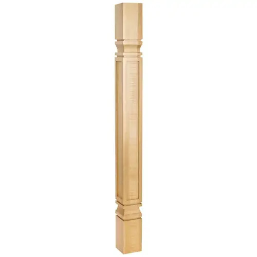 PS-9WO - 3-3/4" W x 3-3/4" D x 35-1/2" H Square Mission Post White Oak - Hardware Resources