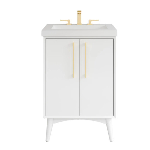 VKITDAS24WHRER - 24 Inch Dashwood Vanity Kit with Rollout Drawers - Jeffrey Alexander