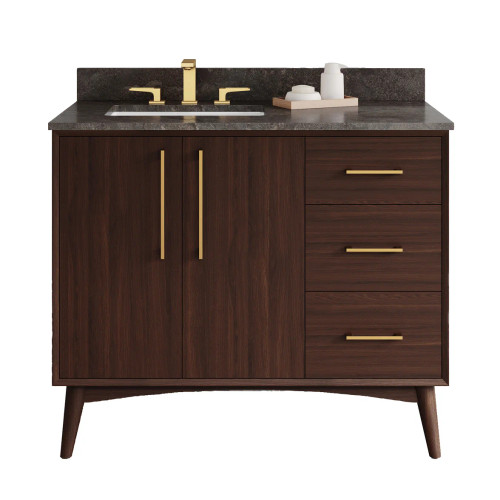 VKITDAS42DWLSR - 42-inch Dashwood Vanity Kit Left Offset with Lighting and Power - Jeffrey Alexander