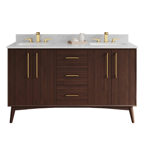 Dashwood 60" W  Double Basin Bathroom Vanity Set - Jeffrey Alexander