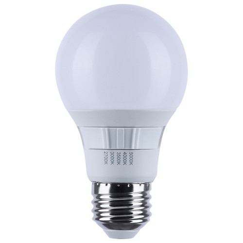 S11771R1 - 9W A19 LED Bulb 2700K-5000K CCT Selectable E26 Medium Base - Satco