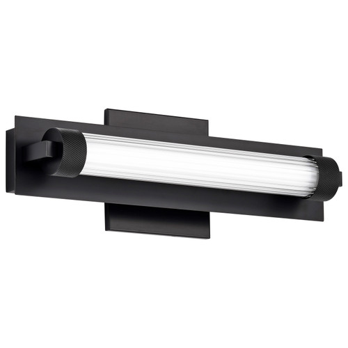 62-2380 - Larissa 14 Inch LED Vanity Light 9W 576LM 3000K Black - Satco Nuvo