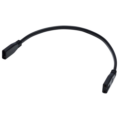 63-471 - Connecting Cable 18-Inch Black - Satco Nuvo