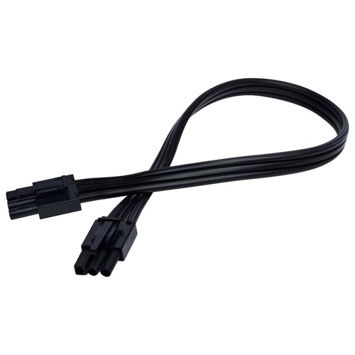 63-534 - Under Cabinet Link Cable 12-Inch Black Finish - Satco/Nuvo