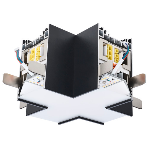 65-1284 - X-Connector for LED Linear System Black Finish 6.6W - Satco/Nuvo