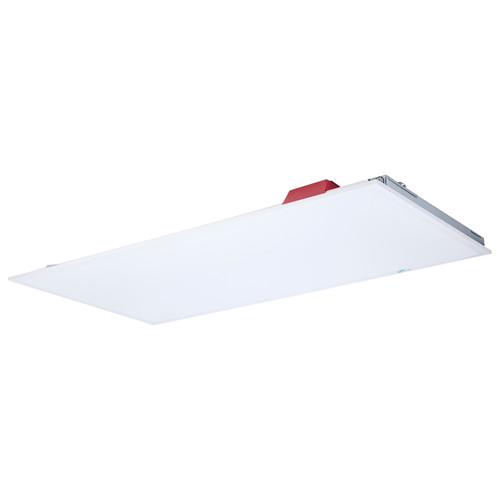65-1666 - 30/40/50W Selectable LED 2x4 Backlit Flat Panel 35K/4K/5K CCT Emergency Battery 120-277V - Satco/Nuvo