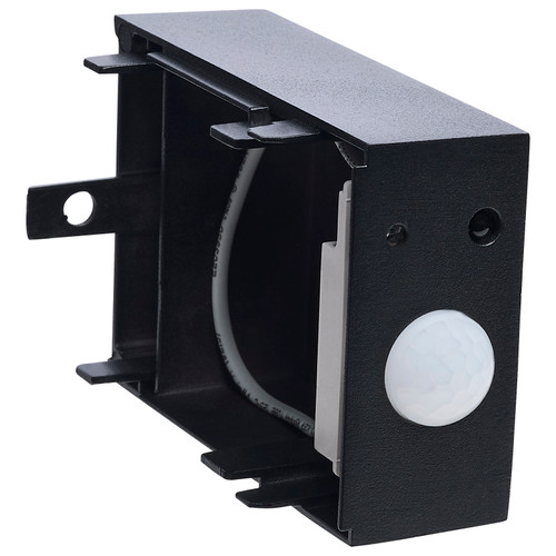 86-233 - PIR Motion Sensor End Mount Black Finish for LED Connectable Linear Strip Fixtures - Satco/Nuvo