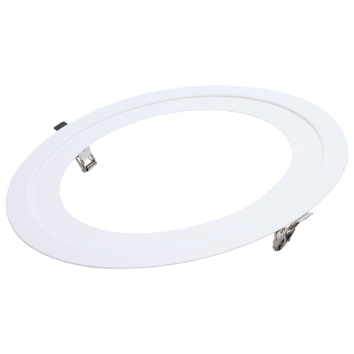 80-970 - 10" Goof Ring for Remote Driver Installation White Finish - Satco/Nuvo