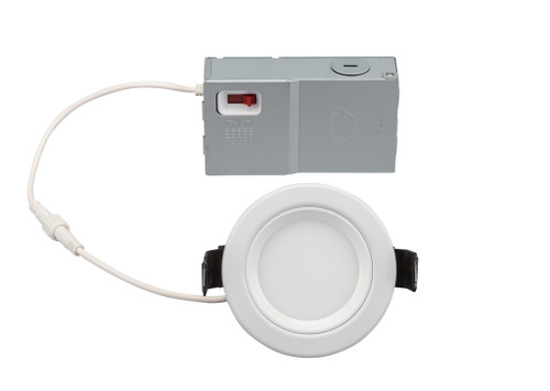 KT-WDLED6.5-F3B-9CSF-FDIM - 3 Inch Fire Rated LED Recessed Wafer Downlight 6.5W Color Select 2700-5000K 90CRI 120V Phase Dimming - Keystone Technologies