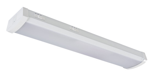 KT-WLED22PS-2B-8CSA-VDIM - 2ft LED Wrap Fixture 22/14/9W 3000 Lumens 3500/4000/5000K Selectable 0-10V Dimming - Keystone Technologies