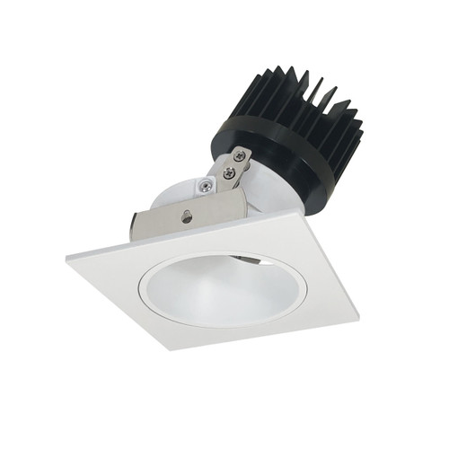NIO-4SDCDXMPW/HL - 4" Iolite LED Square Adjustable Reflector Round Aperture 1500lm/2000lm Comfort Dim - Nora Lighting