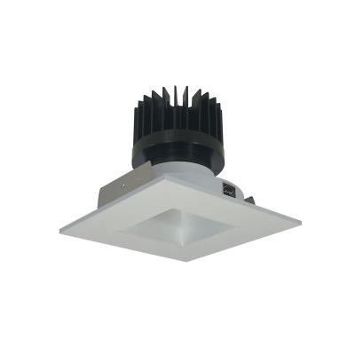 NIO-4SNDSQCDXWW/HL - 4" Iolite LED Square Reflector Comfort Dim 1500lm/2000lm/2500lm White Reflector/Flange - Nora Lighting