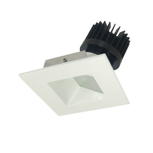 NIO-4SWCDXMPW/HL - 4" Iolite LED Square Wall Wash 1500-2000lm Comfort Dim Matte Powder White - Nora Lighting