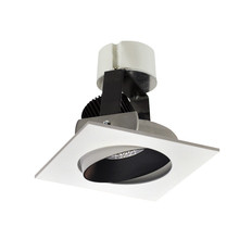 NIR-4SC40XWW/10 - 4" Iolite LED Square Adjustable Cone Retrofit 1000lm 12W 4000K - Nora Lighting