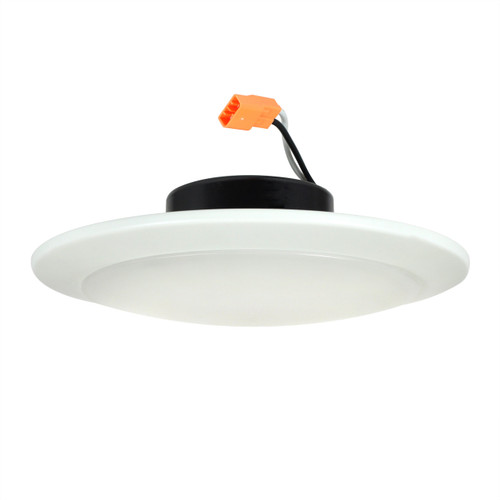 NLOP-R650927AW - 6" LED Surface Mount Opal 15W 1050 Lumens 2700K 90+ CRI Dimmable White - Nora Lighting