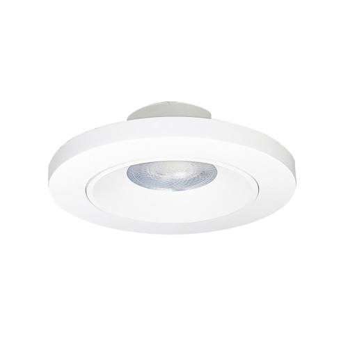 NSLIM-4REGL1TWMPW - 4" Regressed Slim LED Surface Mount 950lm 13W Selectable CCT Matte Powder White - Nora Lighting