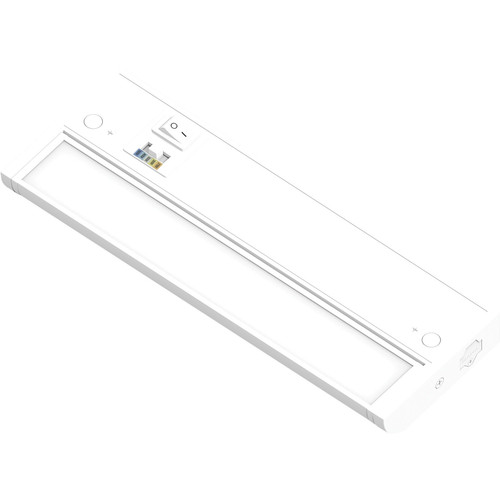 NUDA-10TWMPW - 10" 120V Adjustable LED Under Cabinet 7W 600lm/ft Selectable CCT - Nora Lighting