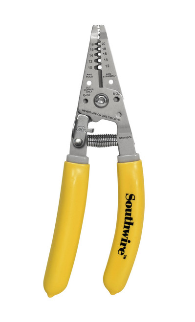 S1018SOL - Wire Stripper Cutter 10-18 AWG Solid 12-20 AWG Stranded Ergonomic Handle - Southwire