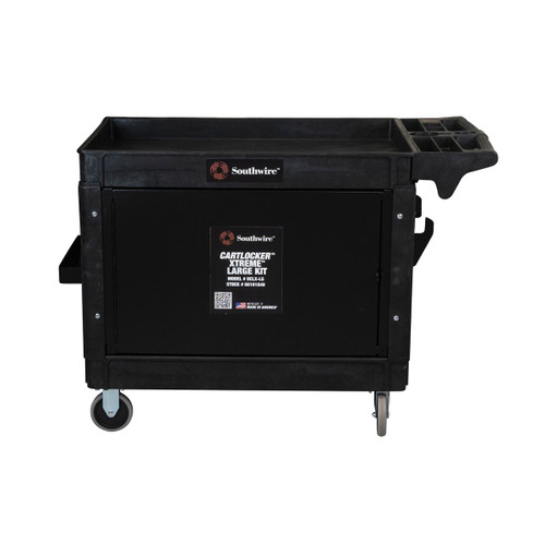 TSUCLX-LG - Large Utility Cart with CartLocker Xtreme Large Kit 550 lbs Capacity 33.5in H x 46.75in W x 25.5in L - Southwire