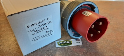 4100P7W - 100A 480V 3P4W IEC60309 Pin and Sleeve Male Plug - Southwire