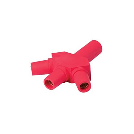 CA3F-C - CL/CLS/CLM Hard 3Fer Adapter Red - Marinco Power Products