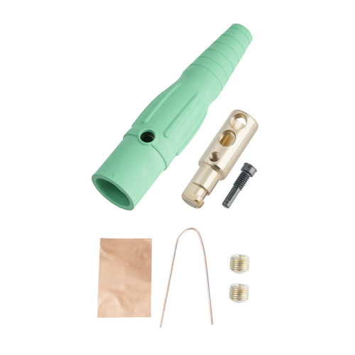 CL40MG - 2/0-4/0 Green Male Cam-Style Plug 600V 400A 1P1W - Southwire