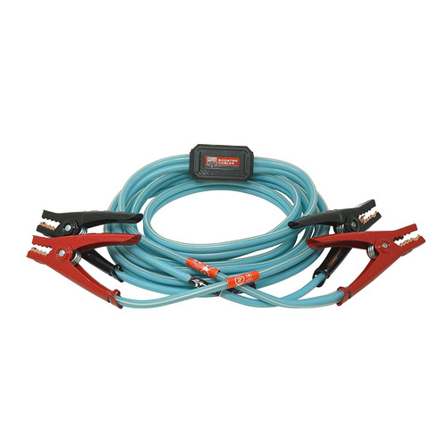 84696812 - 8 Gauge 12 ft Road Glow Booster Cables 145A Blue - Southwire