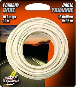55667233 - 33ft 18 Gauge Primary Wire White - Southwire