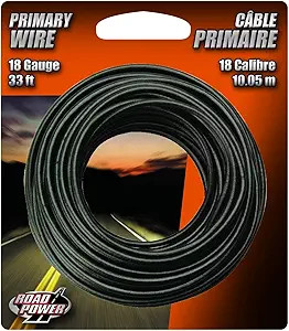 55667333 - 33 ft 18 Gauge Black GPT Primary Wire - Southwire