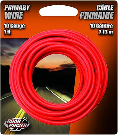 55879933 - 7 ft 10 Gauge Stranded Blue GPT Primary Wire - Southwire