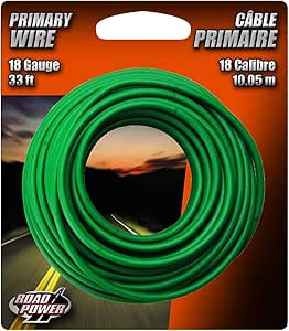 56133033 - 7 ft 10 Gauge Green GPT Primary Wire - Southwire