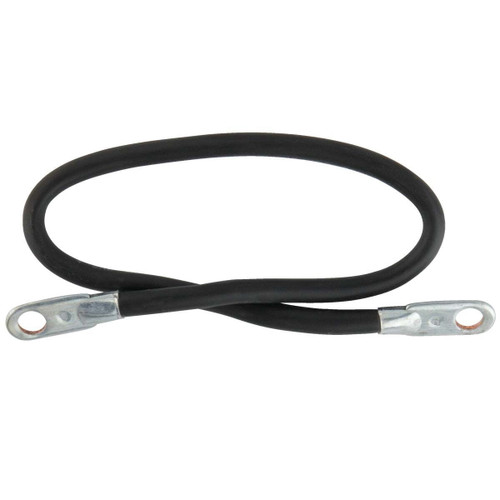 SS19-4 - 19" 4 Gauge Battery Cable with Lugs Black - Southwire