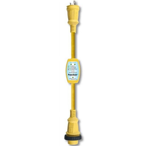 67010 - 30A Portable Surge Guard Protector 120V Marine/RV Yellow - Southwire