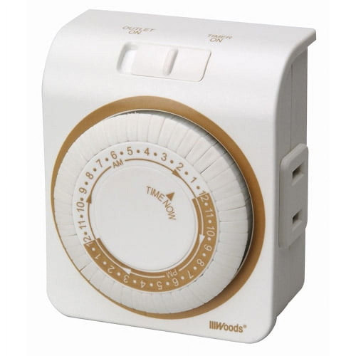59724WD - 15 Amp 4-Hour In-Wall Digital Countdown Timer Switch White - Southwire