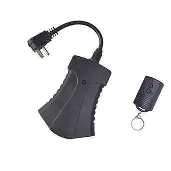 59748WD - Outdoor Remote Control 3 Outlet Timer Black - Southwire