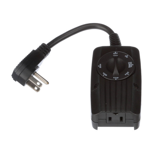 2001WD - Outdoor 24-Hour Photocell Timer 8.3A 120V - Woods/Southwire