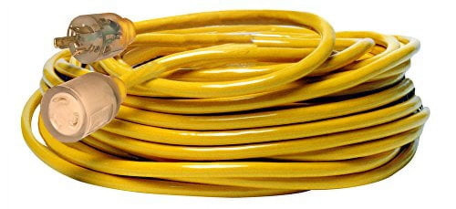 2992 - 10/3 SJTW 100 ft 20A T-Blade Heavy Duty Outdoor Extension Cord - Southwire Yellow Jacket