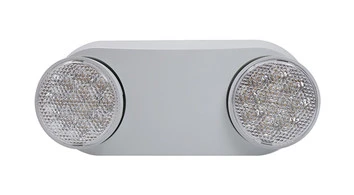 ASD-EML-2RL-W - LED Dual Round Head Emergency Light 120-277V White - ASD Lighting