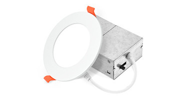 ASD-JBR-4D9WH - 4" 9W LED Wafer Downlight CCT Selectable - ASD Lighting