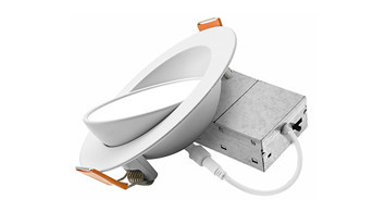 ASD-JBR-GB-3D6WH-6P - 3" 6W Gimbal Canless Downlight Selectable CCT - ASD Lighting