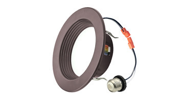 ASD-LRKR-M4D10BR - 4" 10W LED Round Retrofit Downlight 5CCT Bronze - ASD Lighting