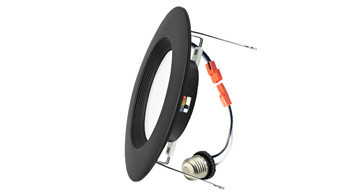 ASD-LRKR-M6D12BK-12P - 6" 12W Selectable CCT LED Downlight Retrofit Kit Black - ASD Lighting