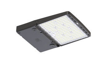 ASD-LSB5B-NEOX-300BR - LED Area Light Q-Base 200-300W Selectable CCT Bronze - ASD Lighting