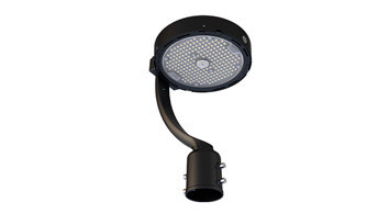 ASD-LSB5R-PRO-100BR - LED Area Round Light 100W Bronze - ASD Lighting